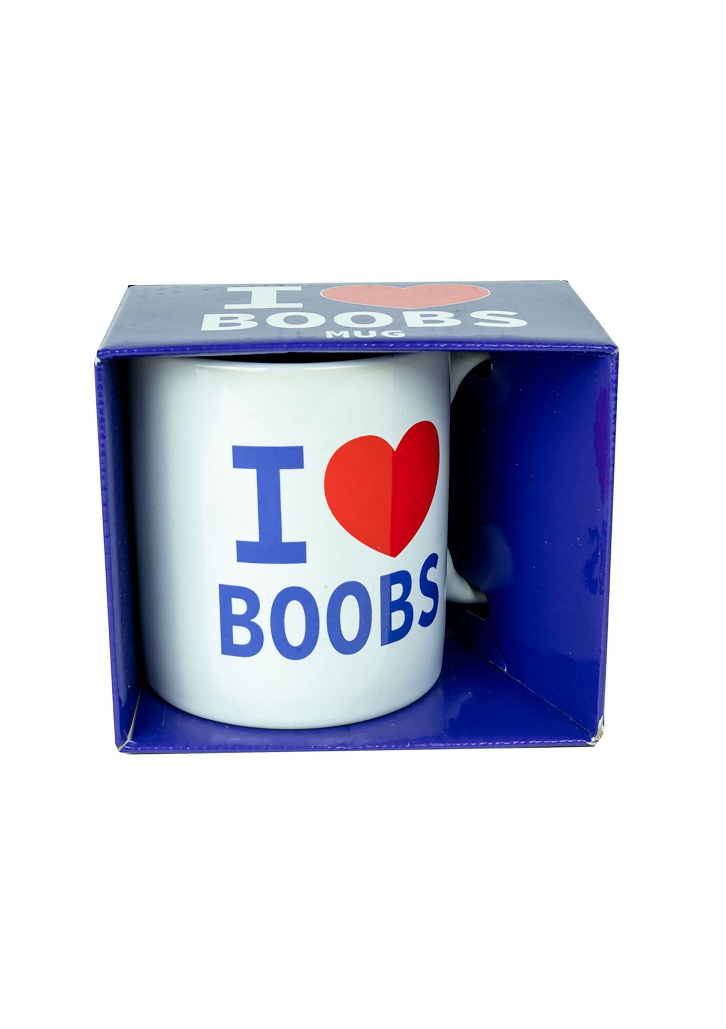 S&F I Love Boobs Mug WHITE - 1