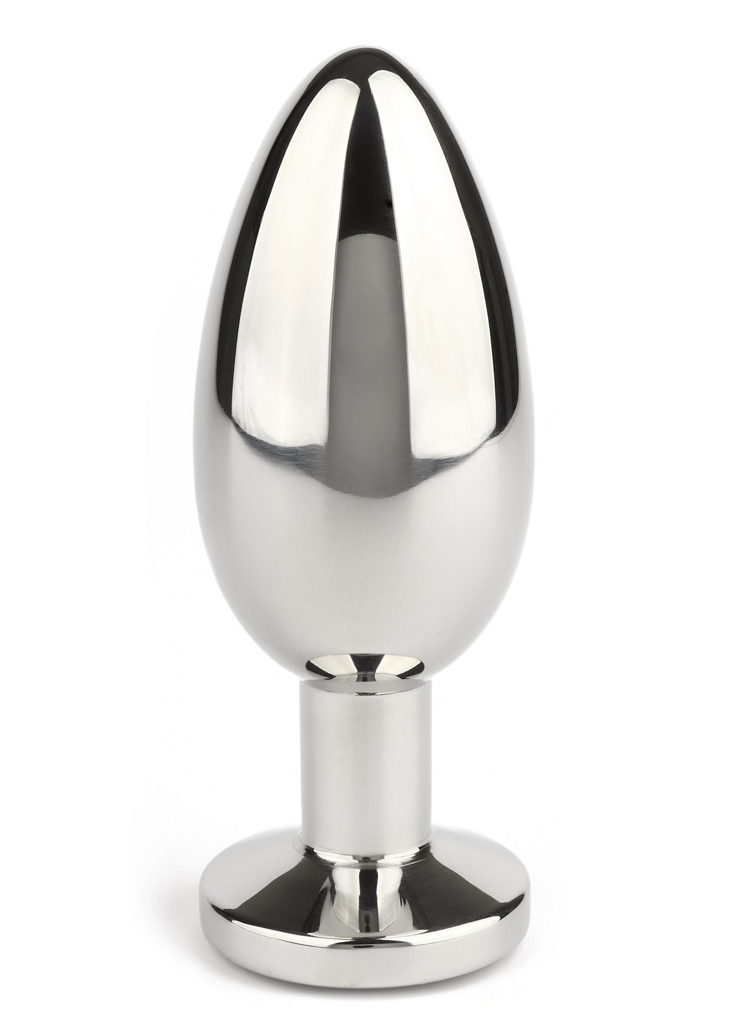 Mr. Steel Jewled Butt Plug Large AQUA - 4