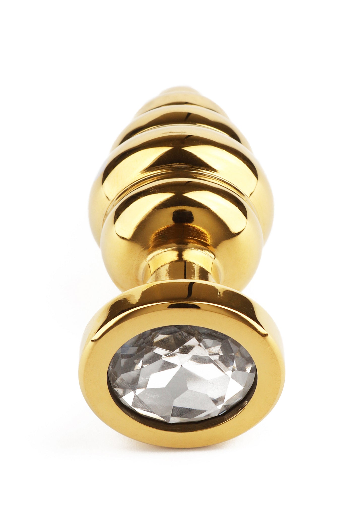 Mr. Steel Twister ButtPlug Small GOLD - 0