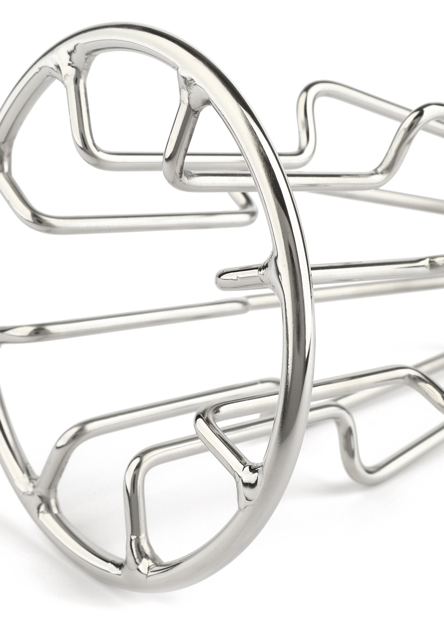 Mr. Steel Trapezoid Anal Plug Medium SILVER - 0