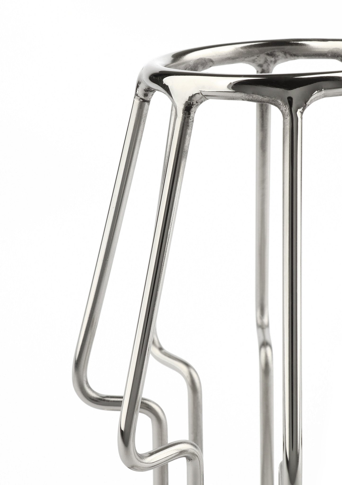 Mr. Steel Trapezoid Anal Plug Large SILVER - 5