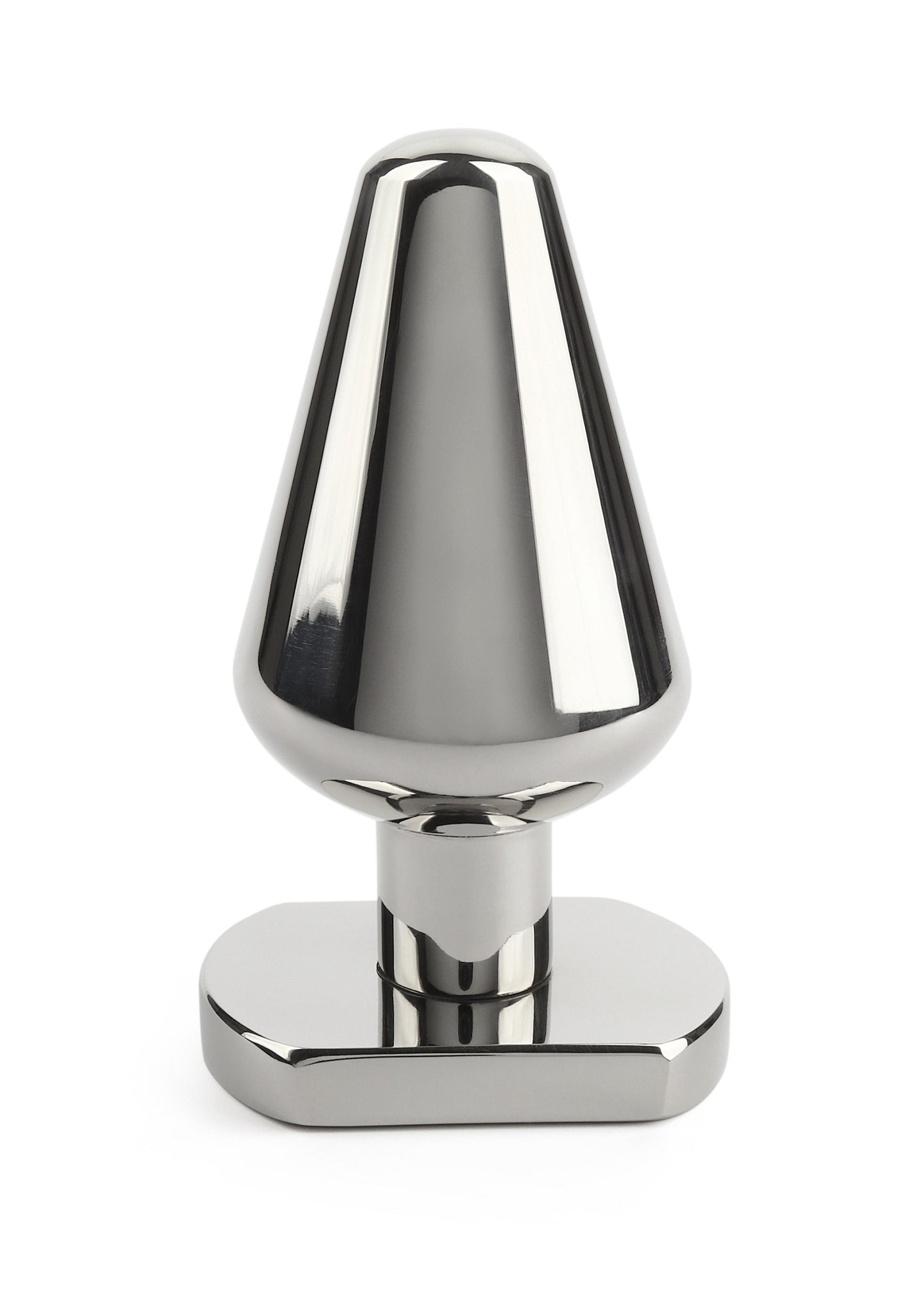 Mr. Steel Heavy Steel Butt Plug Medium SILVER - 6