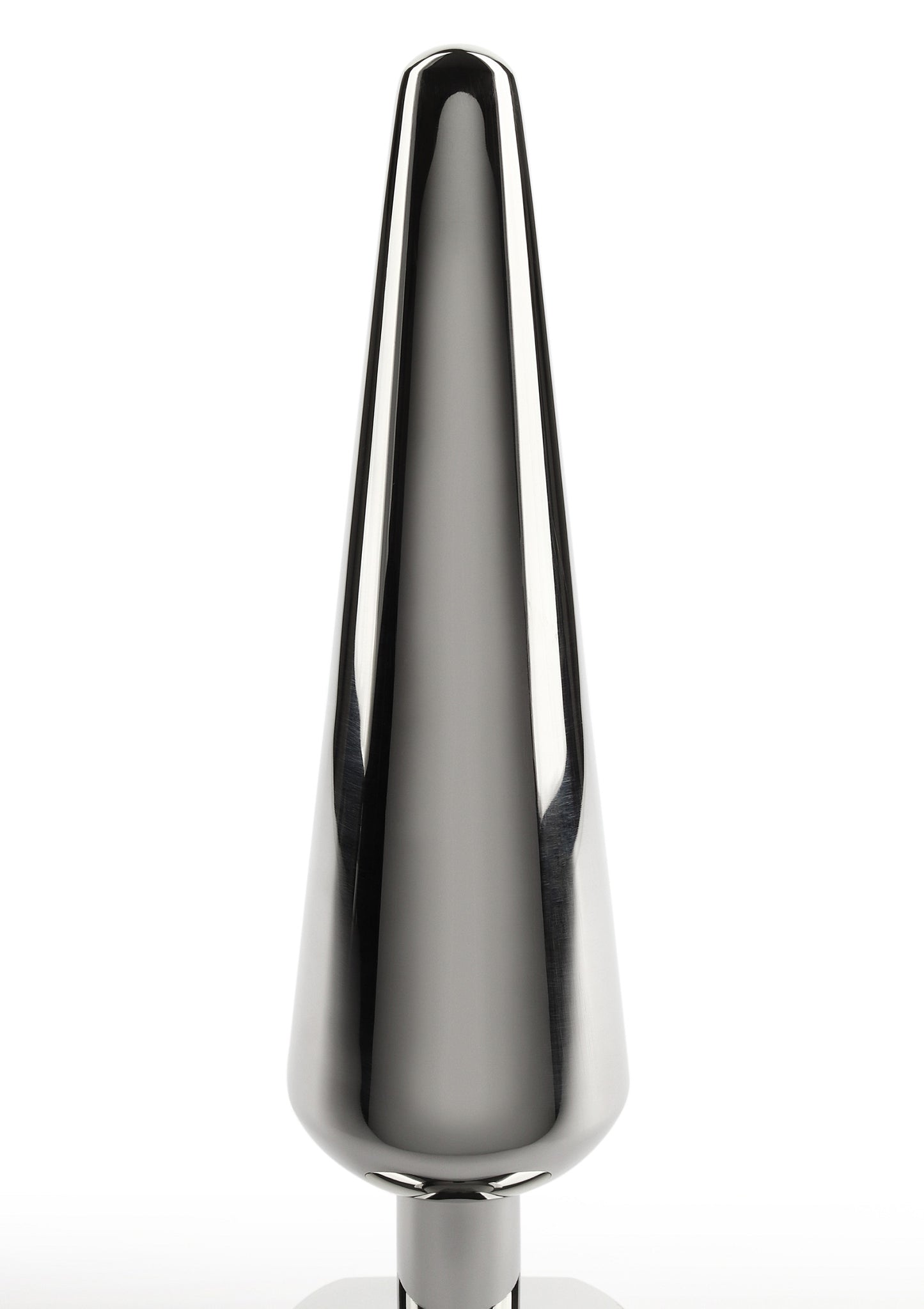 Mr. Steel Heavy Steel Butt Plug Large SILVER - 1