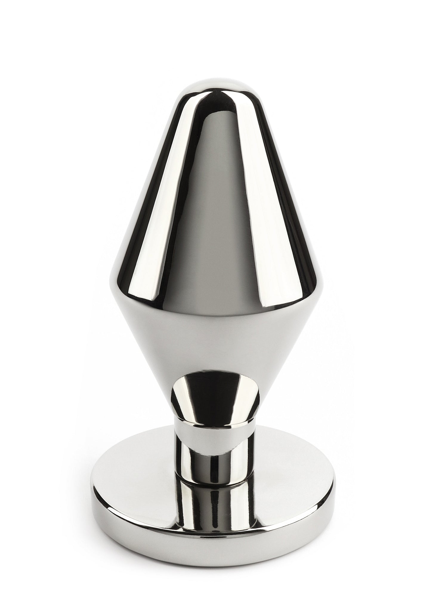 Mr. Steel Classic Butt Plug Medium SILVER - 4