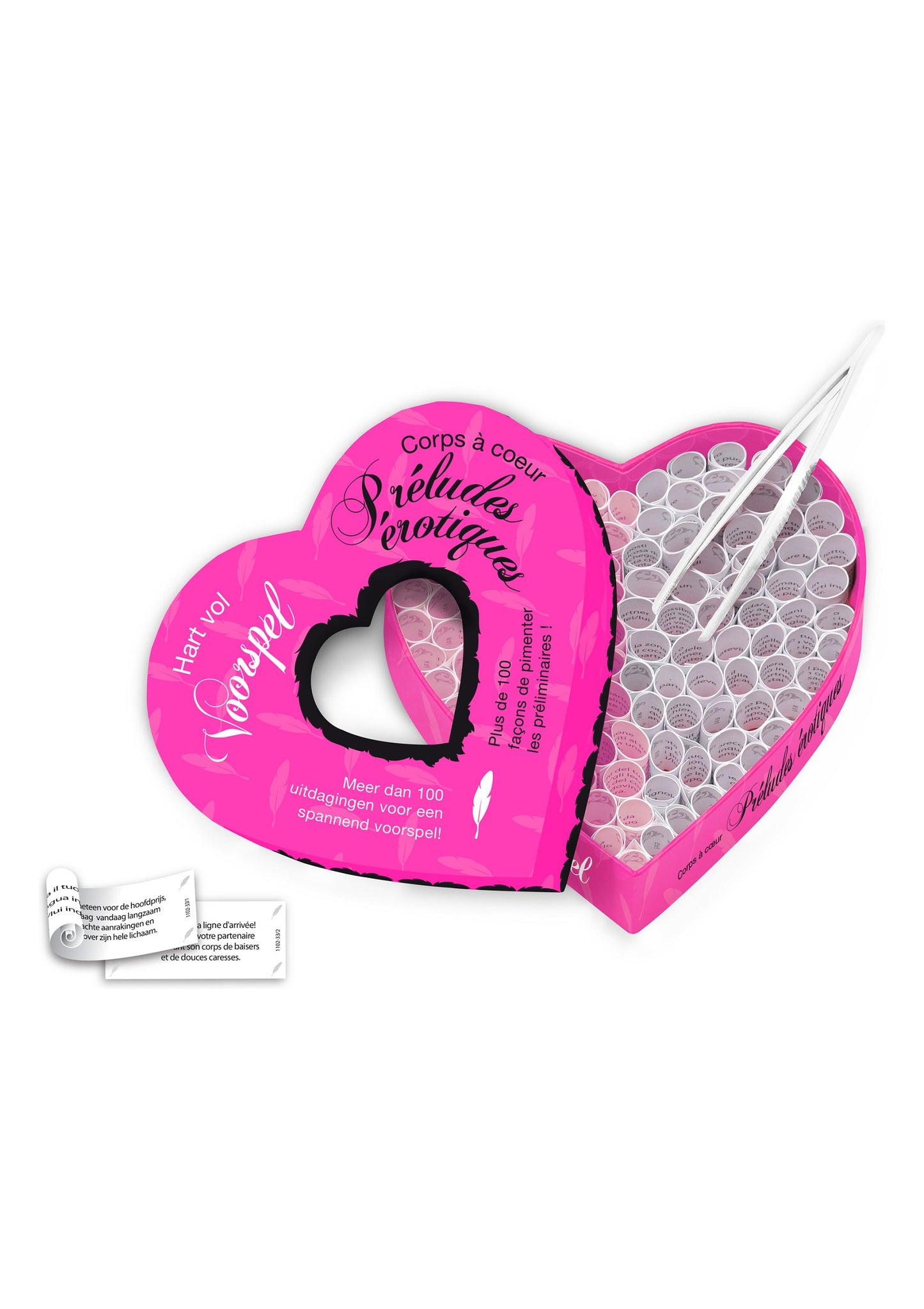 Tease&Please Hart/Coeur Foreplay NL/FR ASSORT - 0