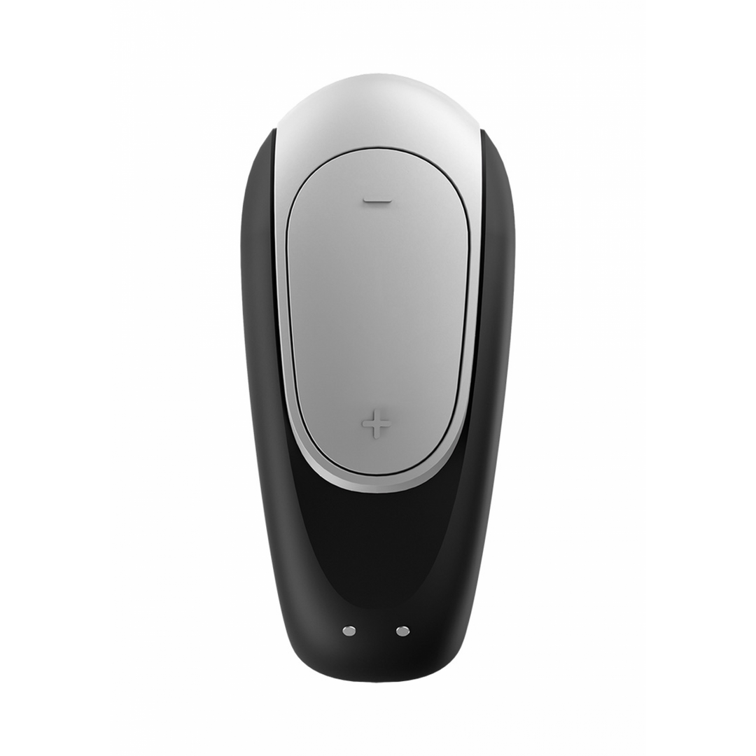 Dubbel Plezier - Partner Vibrator - Zwart Schwarz - 2