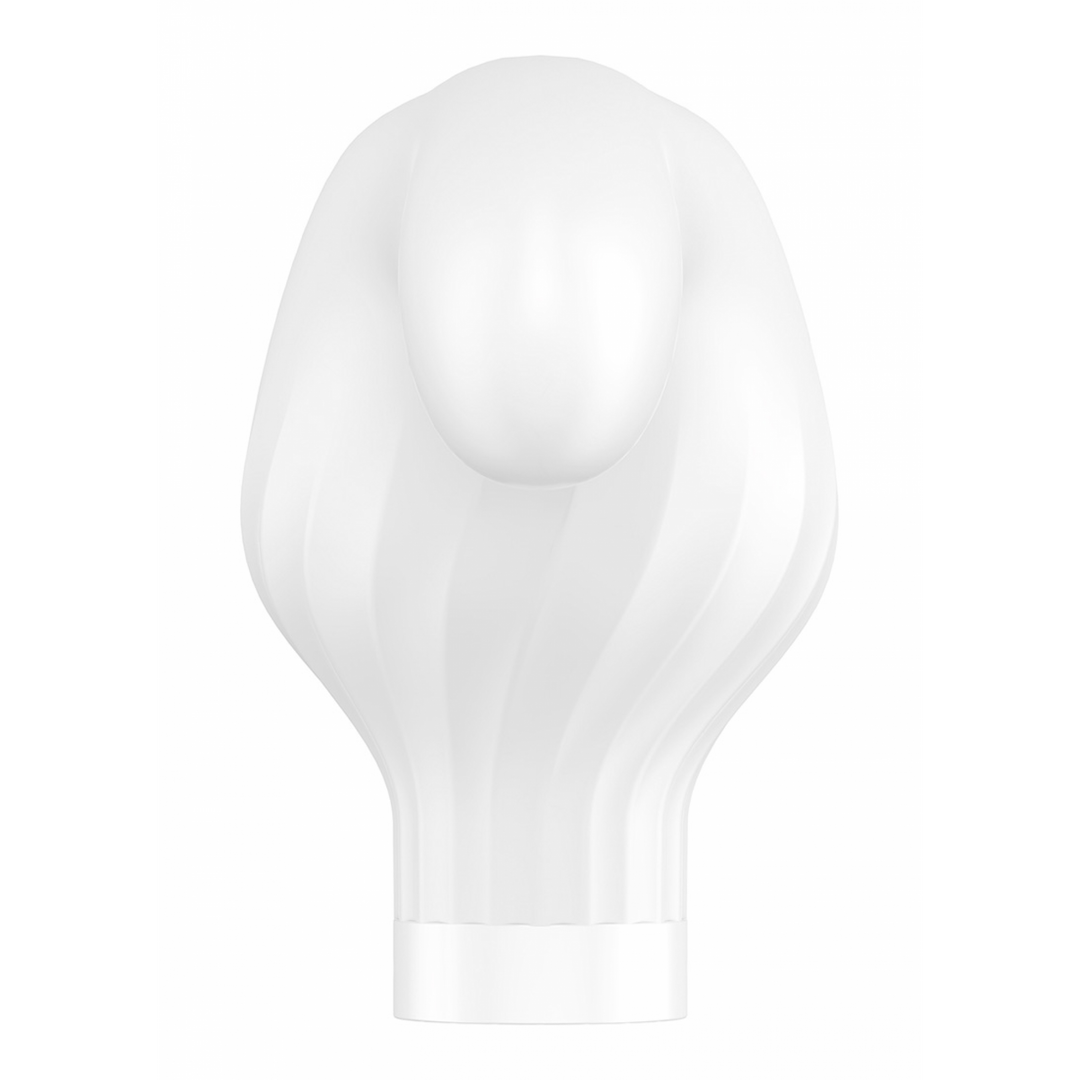 Double Wand-er Wand - Massage Wand en Vibrator - Wit Weiß - 3