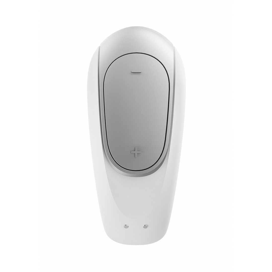 Dubbele Pret - Partner Vibrator - Wit Weiß - 2