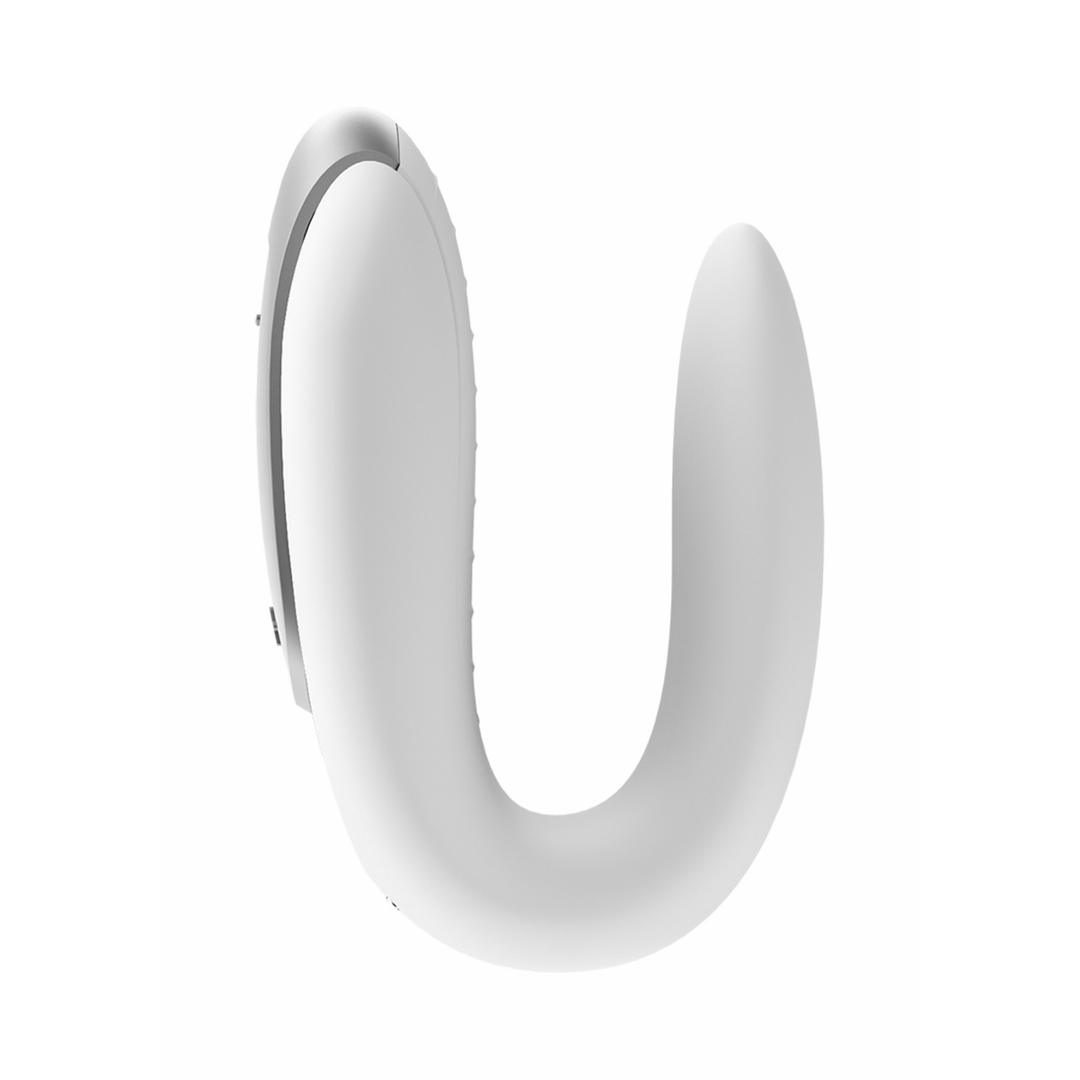 Dubbele Pret - Partner Vibrator - Wit Weiß - 3