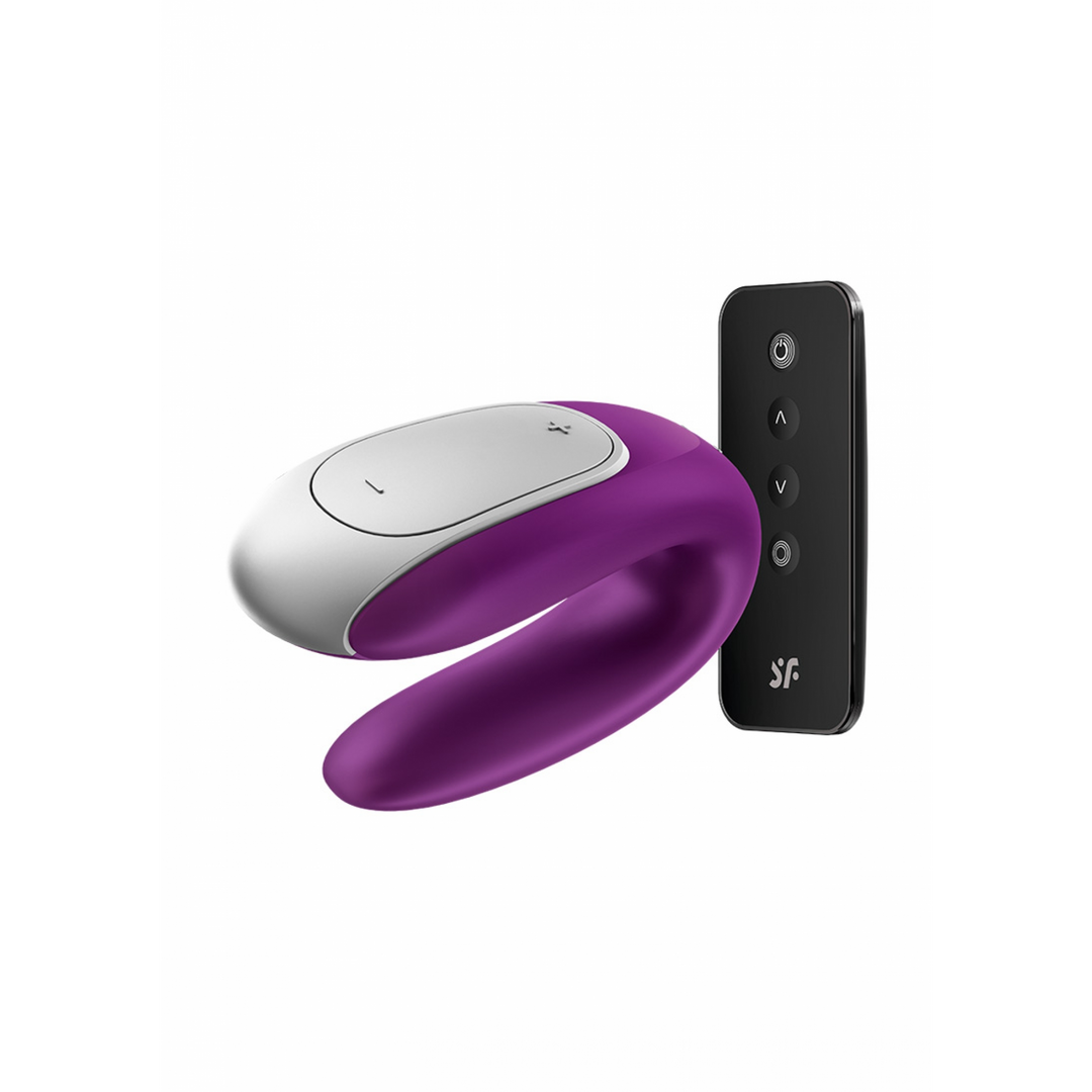 Dubbel Plezier - Partner Vibrator - Violet Violett - 2