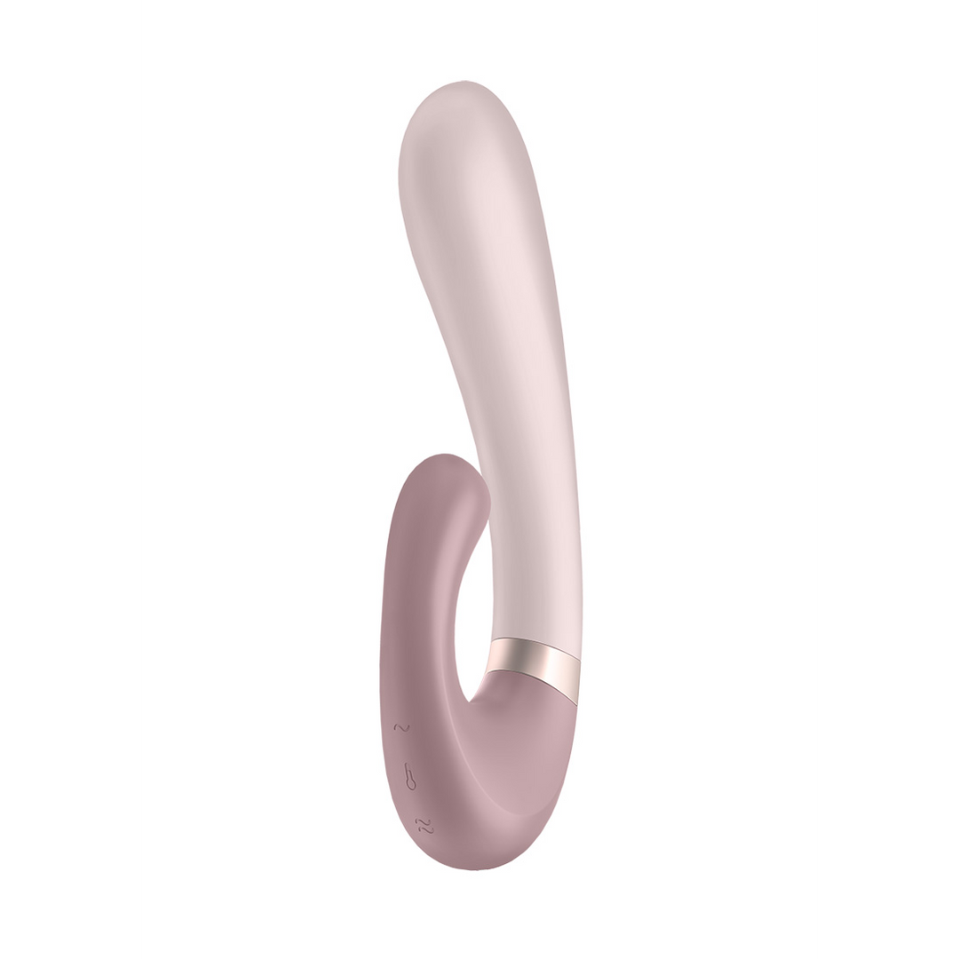 Heat Wave - Verwarmende Vibrator en Clitorisstimulator - Mauve Violett - 2