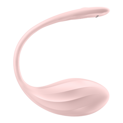 Ribbed Petal Connect App - Draagbare Koppel Vibrator - Roze Pink - 3