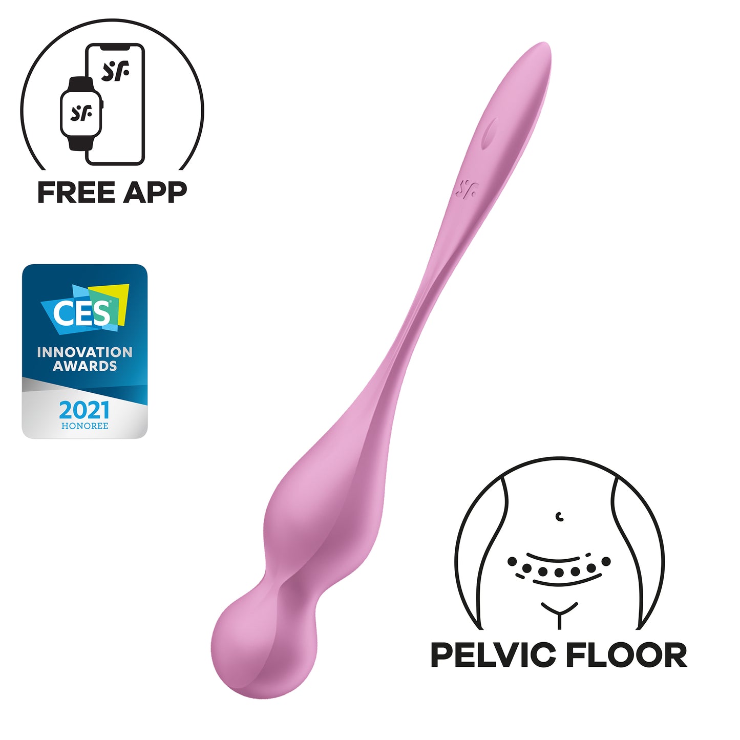 Love Birds 1 - Kegel Oefeningen en G-spot Stimulatie - Roze Pink - 5