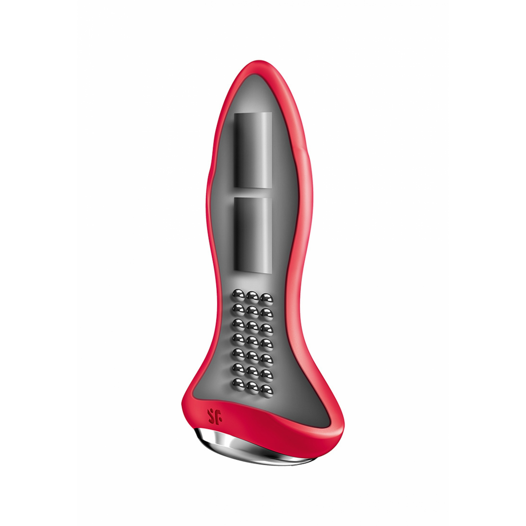 Rotar Plug 1Plus - Vibrerende Butt Plug met App - Rood Rot - 1