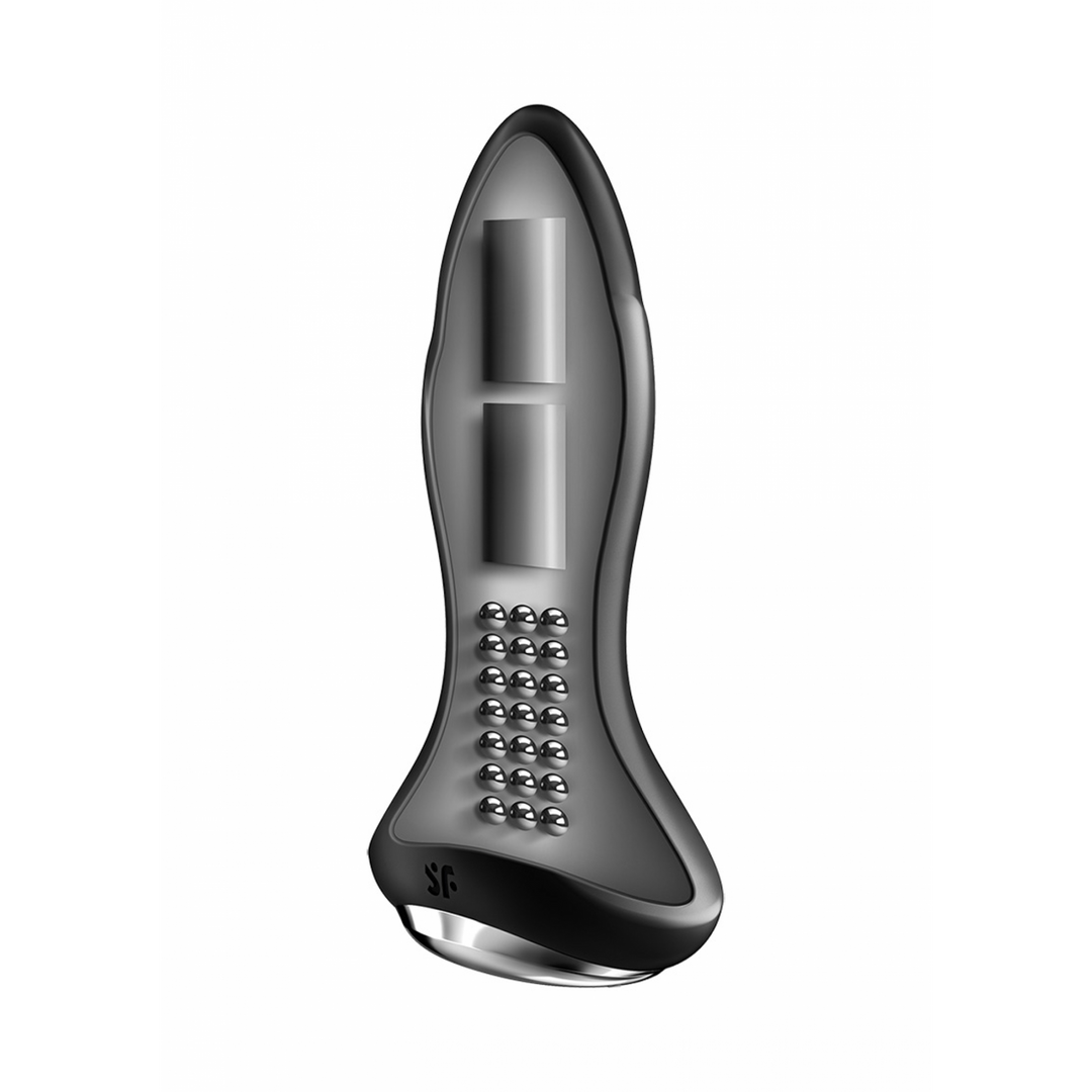Rotar Plug 1Plus - Vibrerende Butt Plug met App - Zwart Schwarz - 4