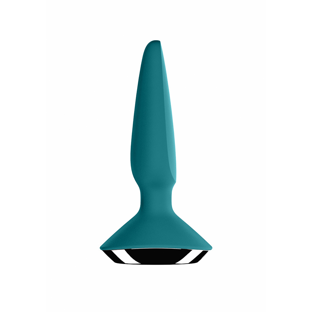 Plug-ilicious 1 - Vibrerende Butt Plug - Petrol Grün - 2