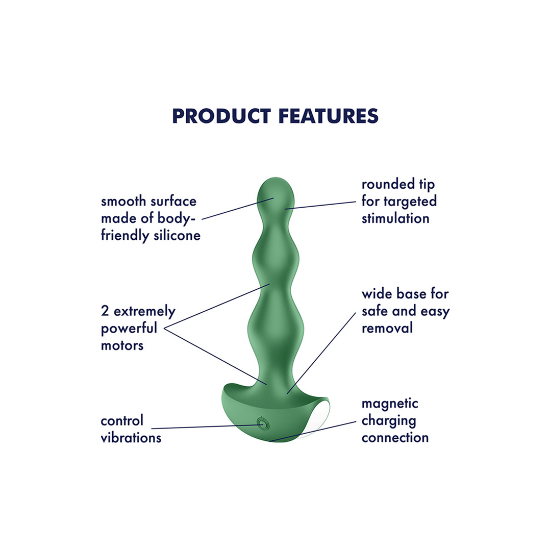 Lolli Plug 2 - Classic Vibrator - Groen Grün - 1