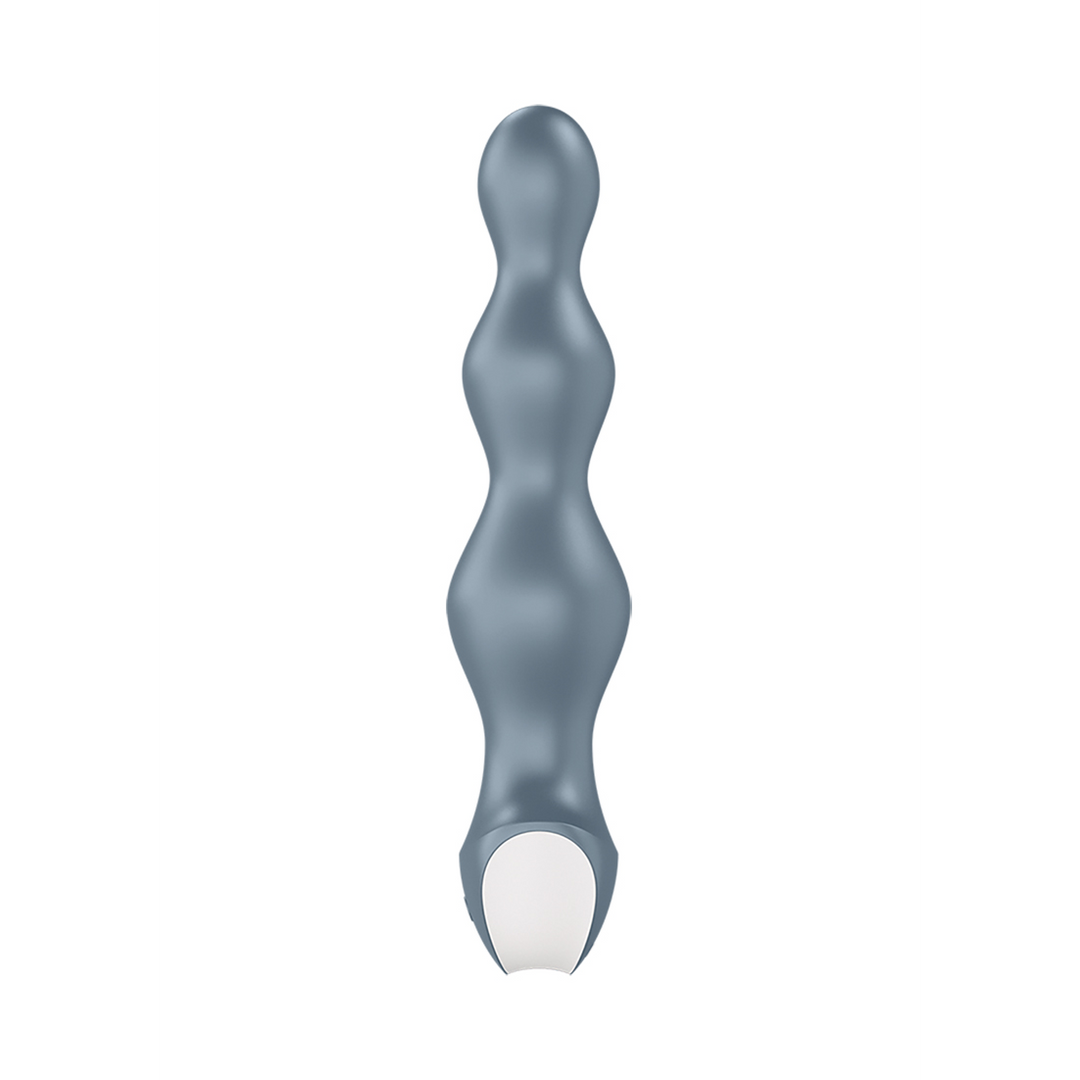 Lolli Plug 2 - Classic Vibrator - IJsblauw Grau - 0