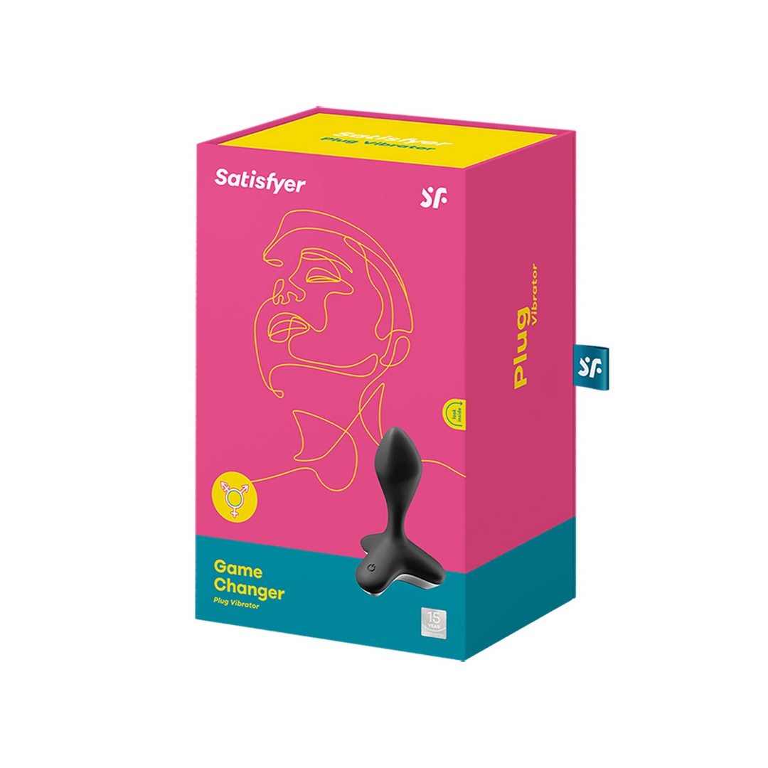 Game Changer - Vibrerende Anale Plug - Zwart Schwarz - 0