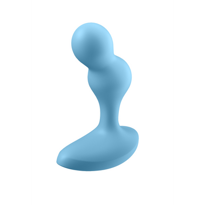 Diepe Duiker - Vibrerende Anale Plug - Lichtblauw Blau - 2