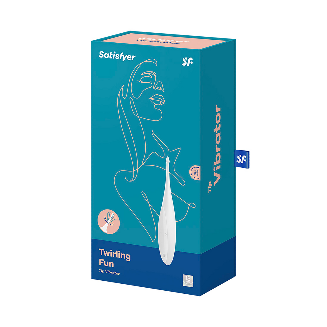 Twirling Fun - Tip Vibrator - White White - 0