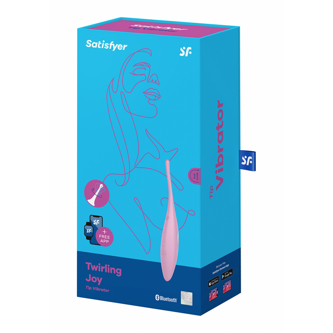 Draaiende Vreugde - Tip Vibrator - Roze Pink - 0