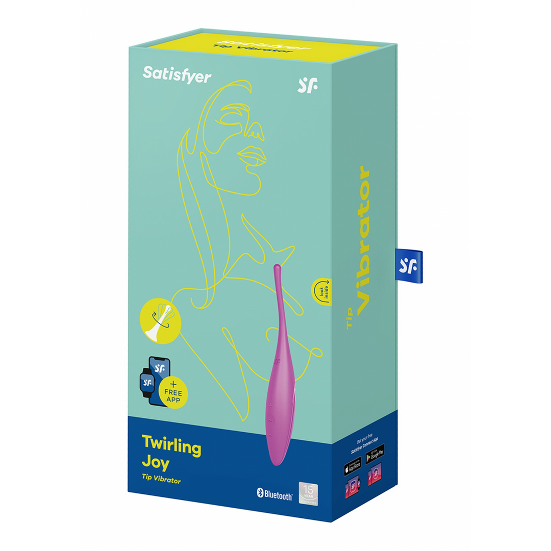 Twirling Joy - Tip Vibrator - Fuchsia Pink - 2