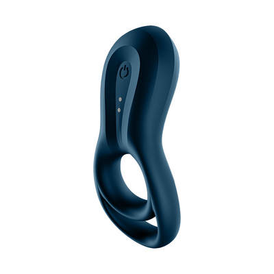 Epic Duo Ring - Dubbele Ring Vibrerende Cockring - Donkerblauw Blau - 3