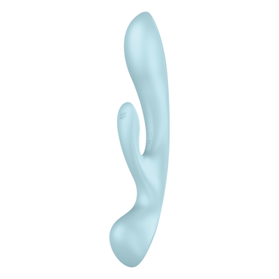 Triple Oh - Rabbit Vibrator - Lichtblauw Blau - 2