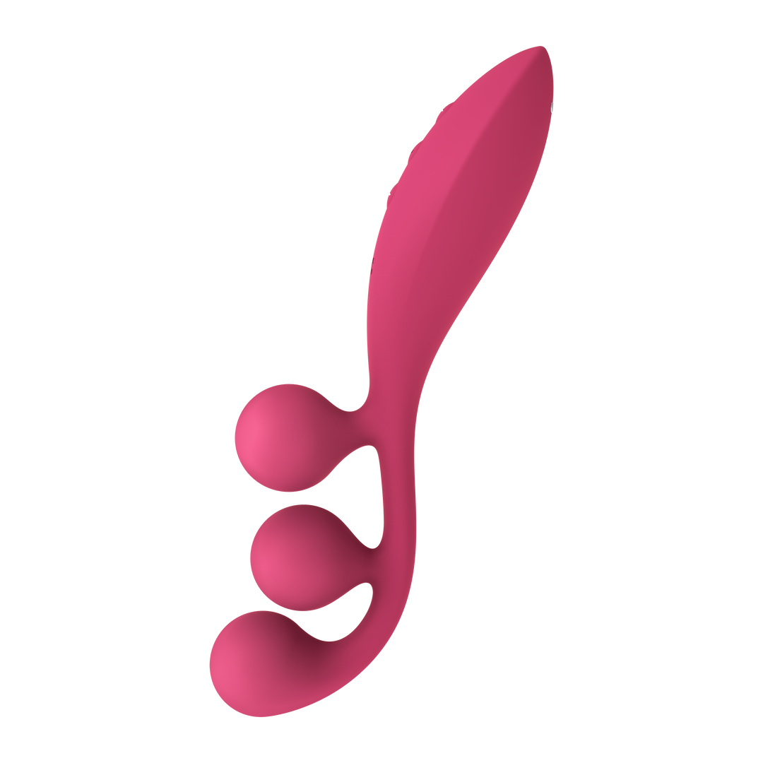 Tri Ball 1 - Multi Vibrator - Rood Rot - 4