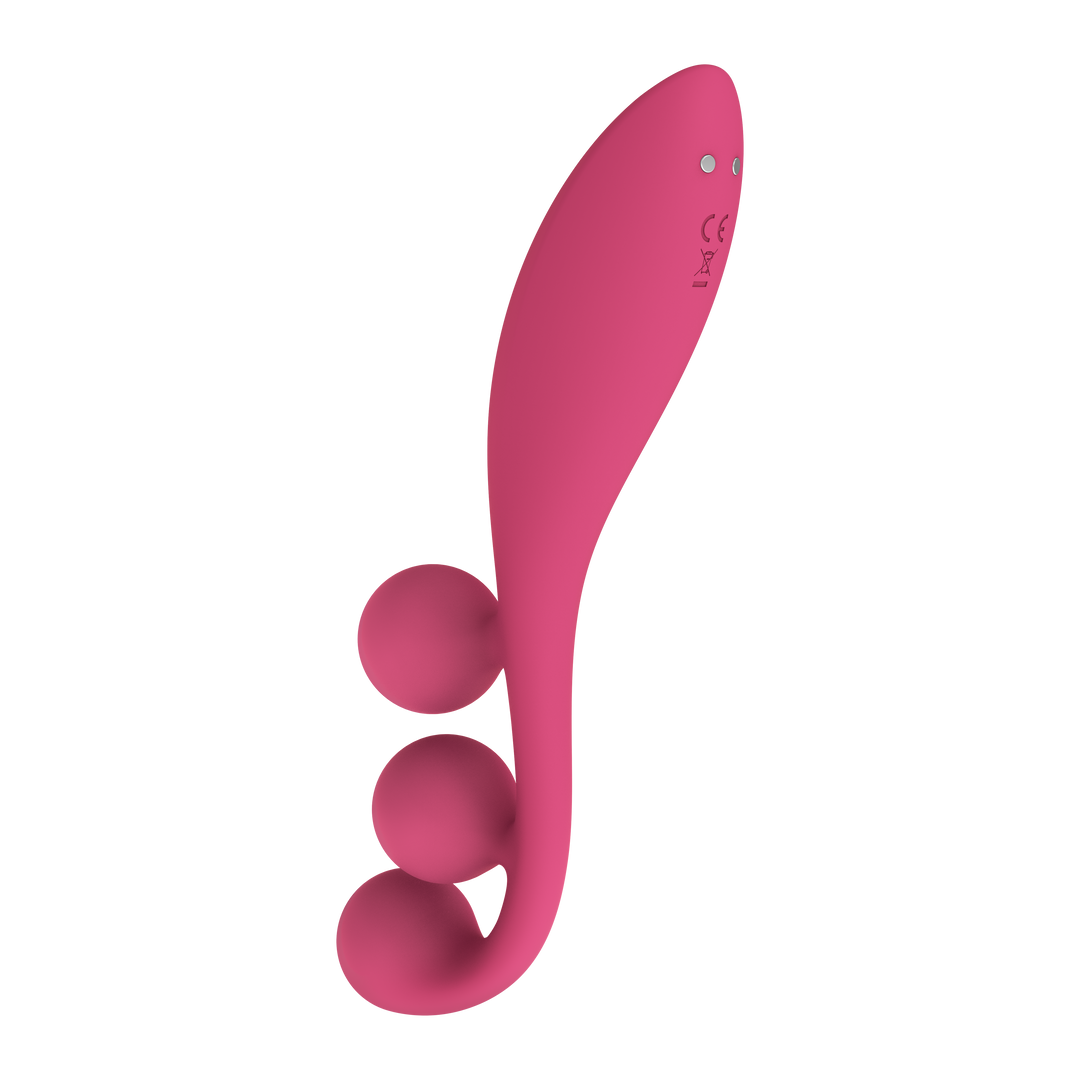 Tri Ball 1 - Multi Vibrator - Rood Rot - 3