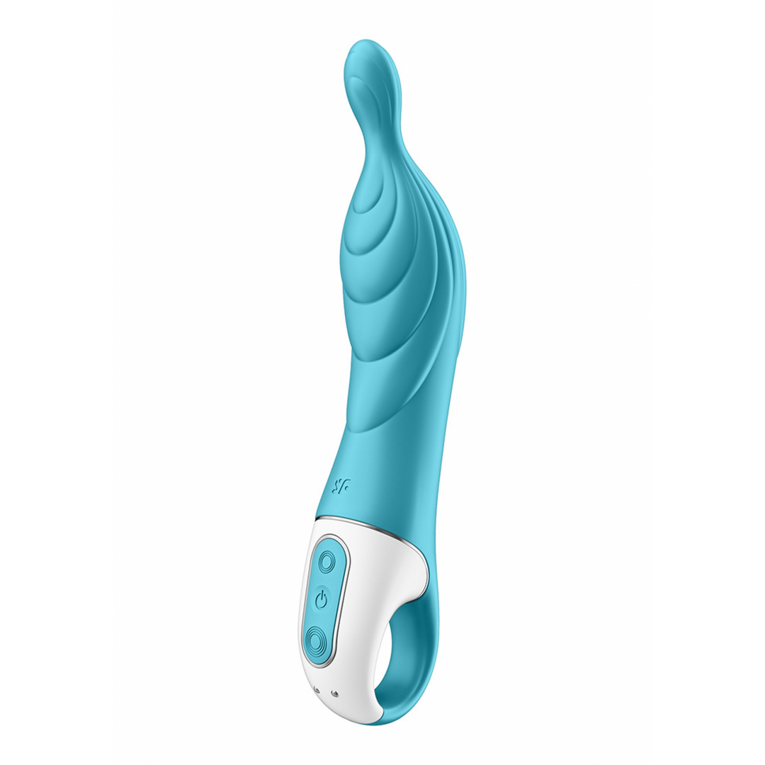 A-Mazing 2 - A-Spot Stimulator met Textuur - Turquoise Türkis - 3