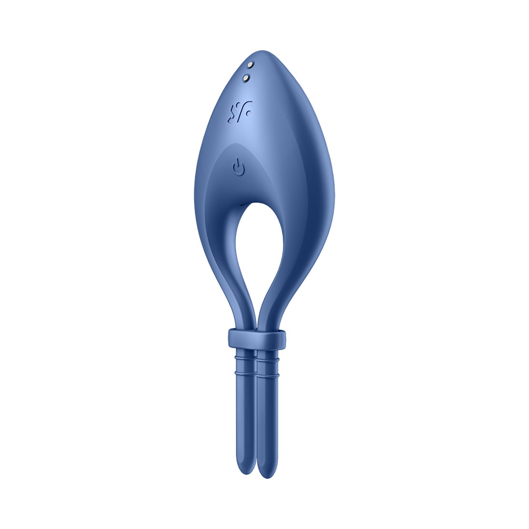 Bullseye - Vibrerende Cockring - Blauw Blau - 3