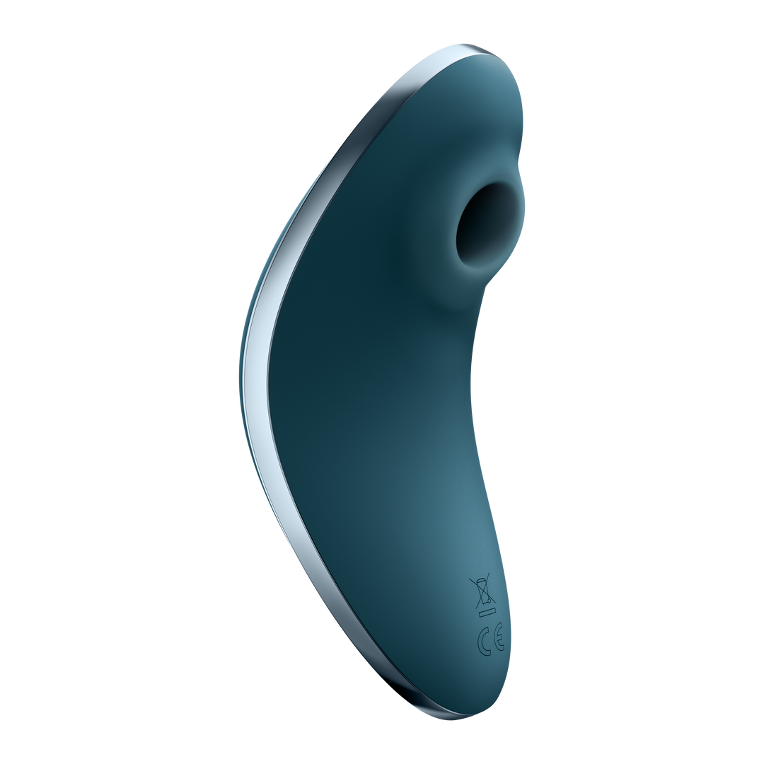 Vulva Lover 1 - Dubbele Luchtpulsvibrator - Blauw Blau - 0