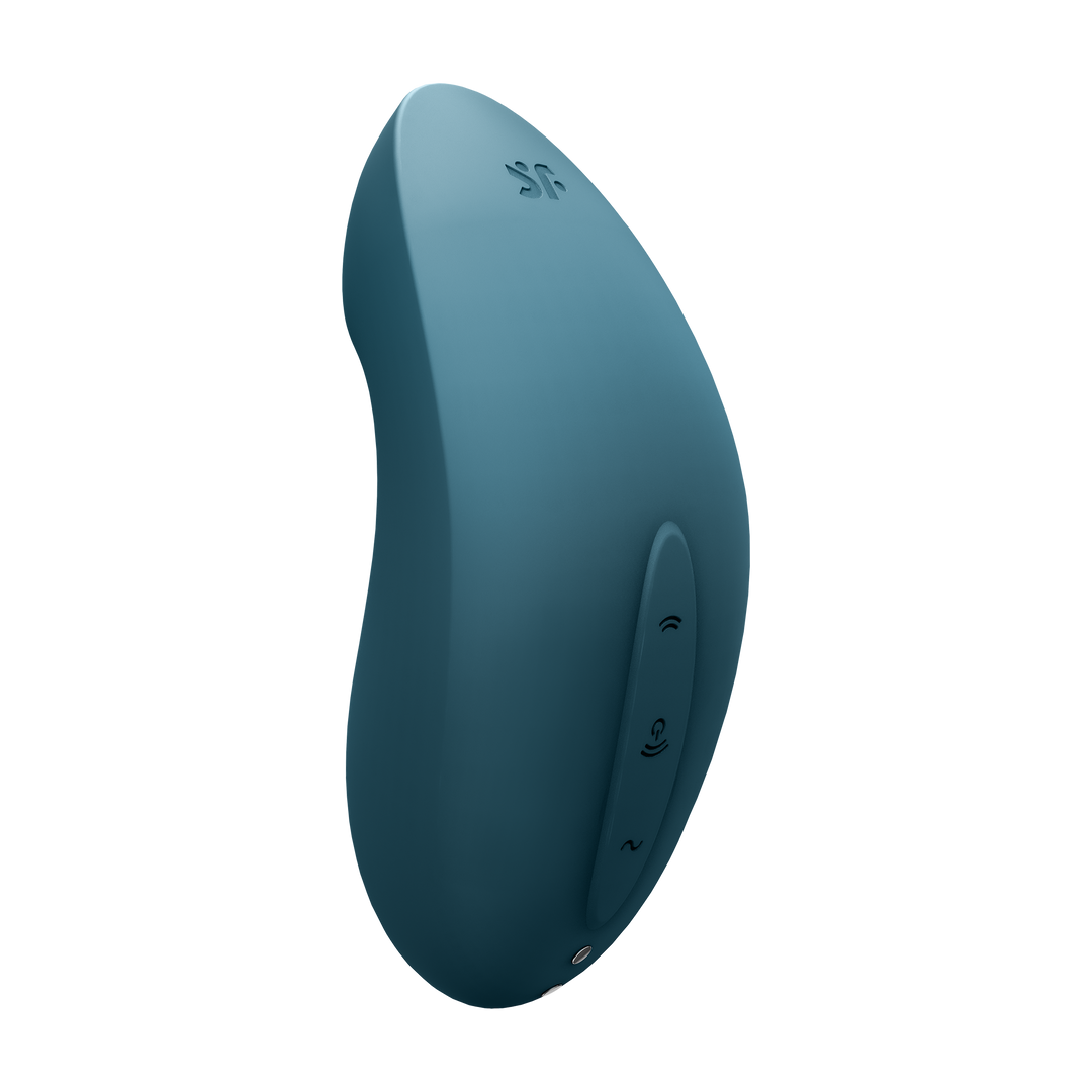 Vulva Lover 2 - Dubbele Luchtdruk Vibrator - Blauw Grün - 4