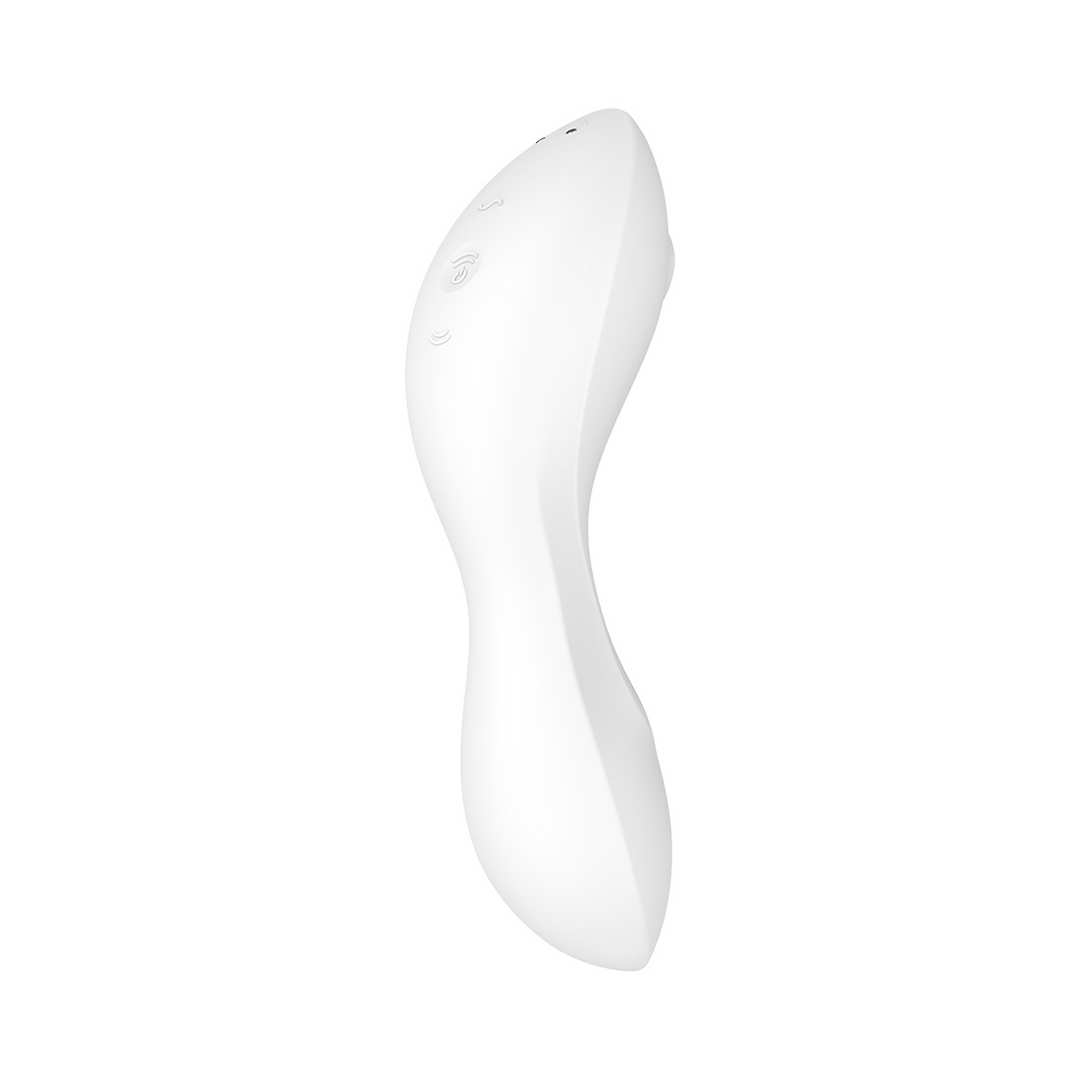 Curvy 5Plus - Air Pulse Stimulator en Vibration - Wit Weiß - 4