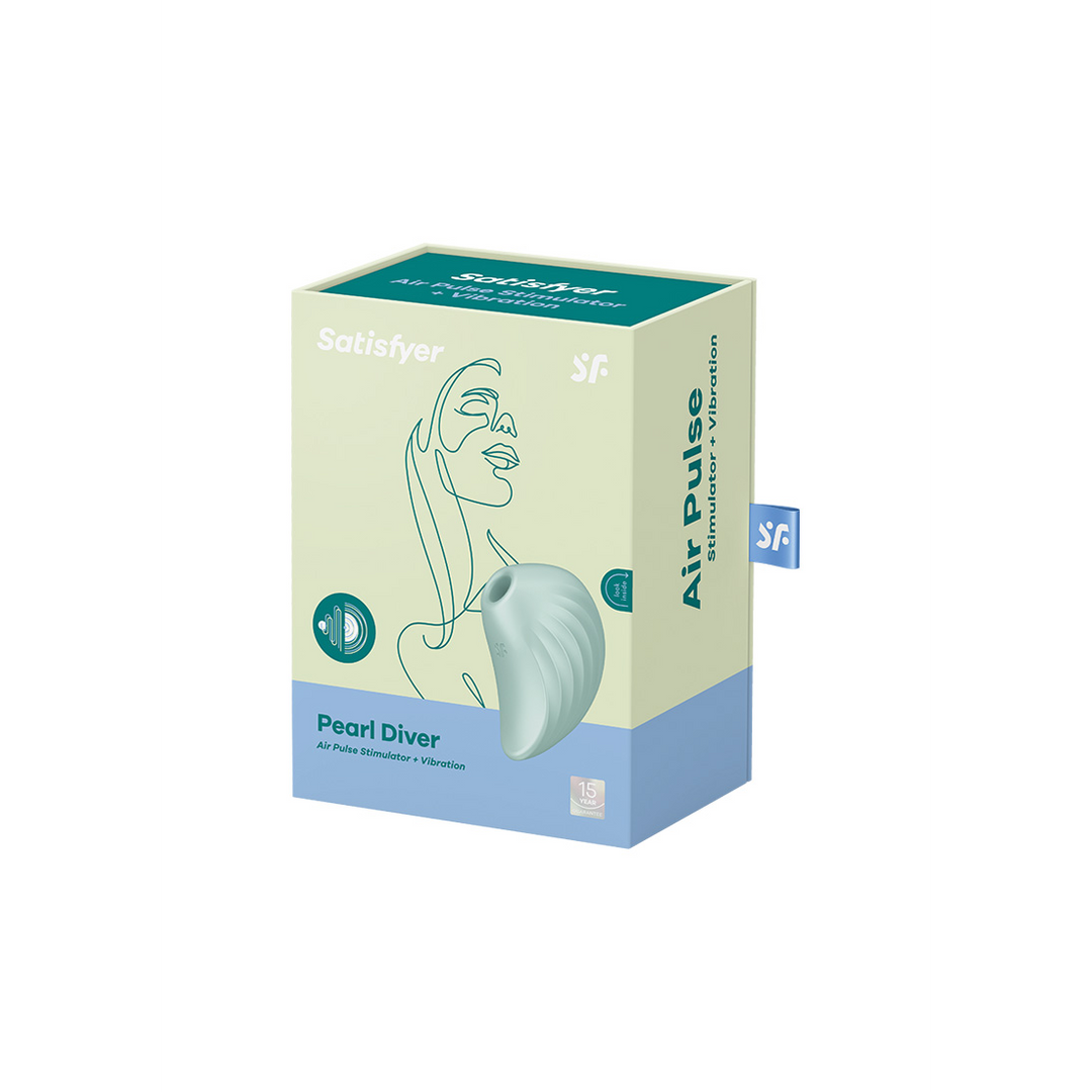 Pearl Diver - Air Pulse Stimulator - Mint Grün - 2