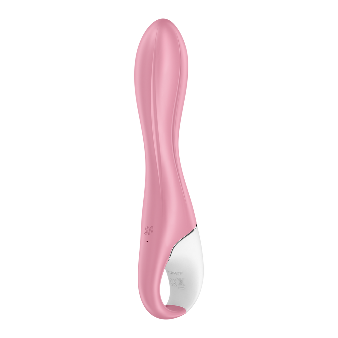 Luchtpomp Vibrator 2 - Opblaasbare Vibrator - Licht Rood Rot - 3
