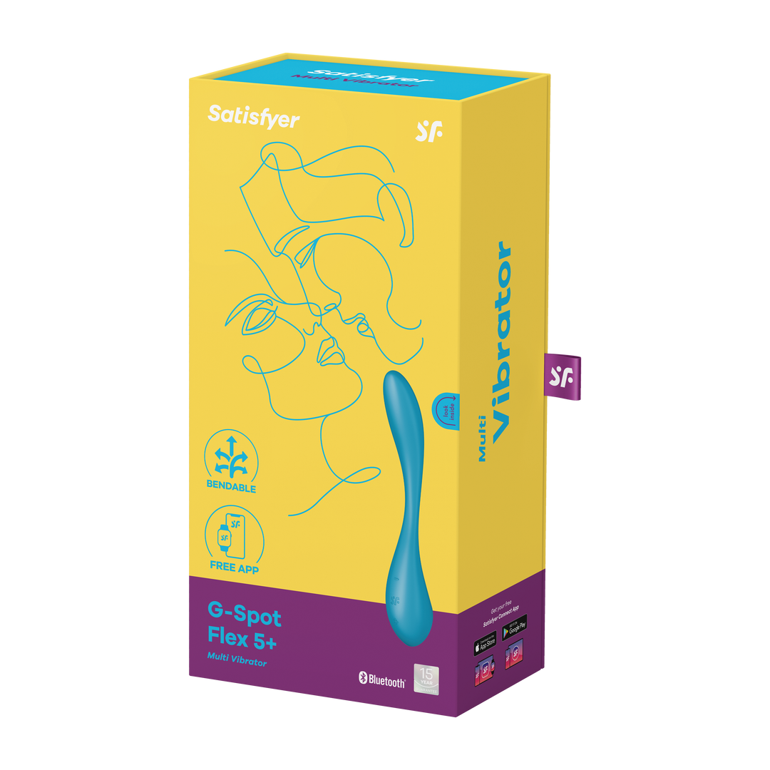 G-Spot Flex 5Plus - G-Spot Vibrator - Blue Blau - 1