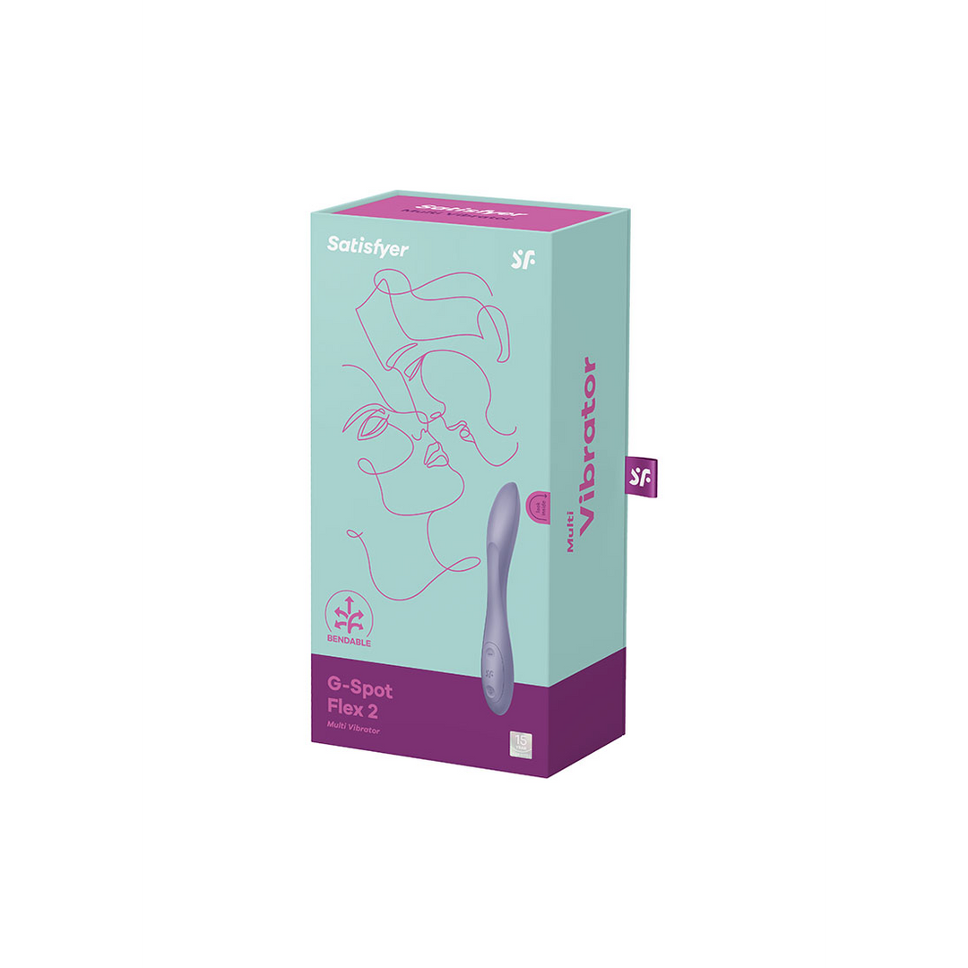 G-Spot Flex 2 - G-Spot Vibrator - Dark Violet Violett - 3