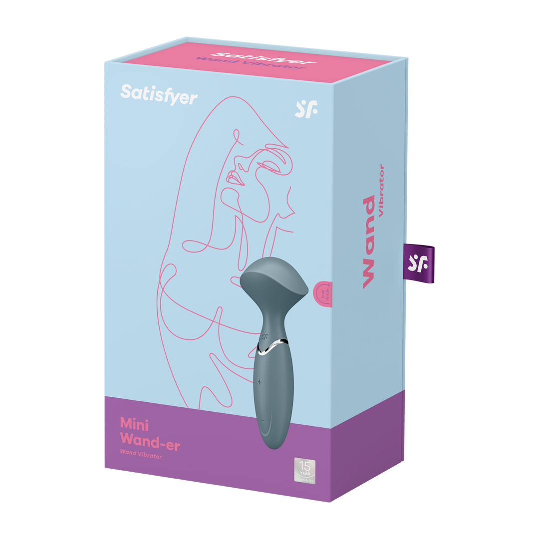 Mini Wand-er - Wand Masturbator Grau - 3