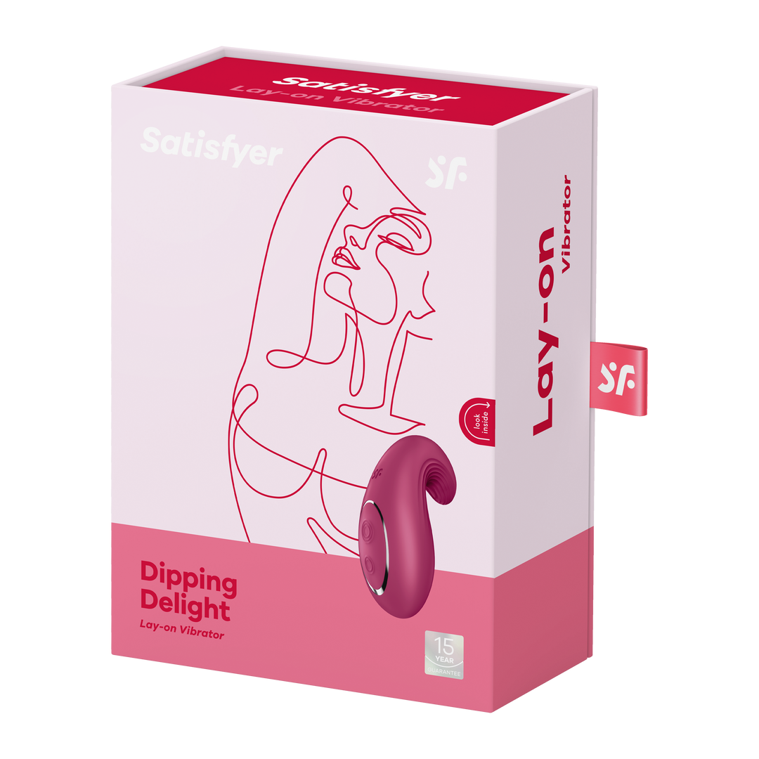 Dipping Delight - Lay-on Vibrator Purple - 1