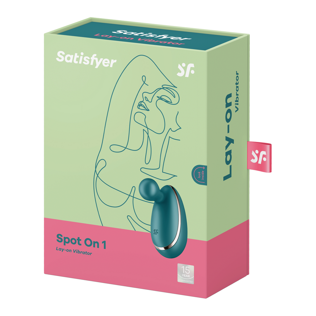 Spot On 1 - Lay-on Vibrator - Groen Grün - 4