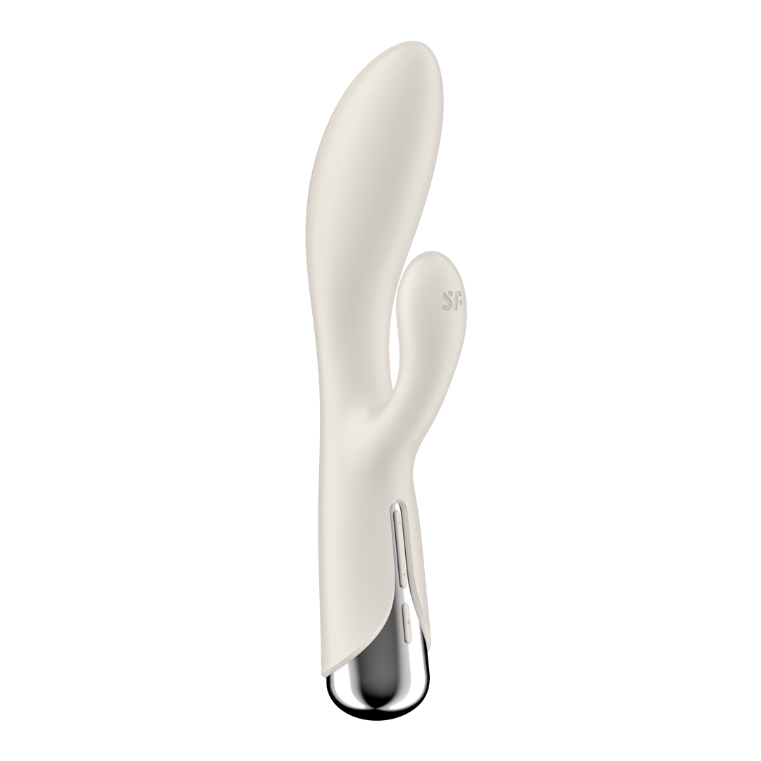 Spinning Rabbit 1 - Rotating Rabbit Vibrator - Beige Weiß - 0