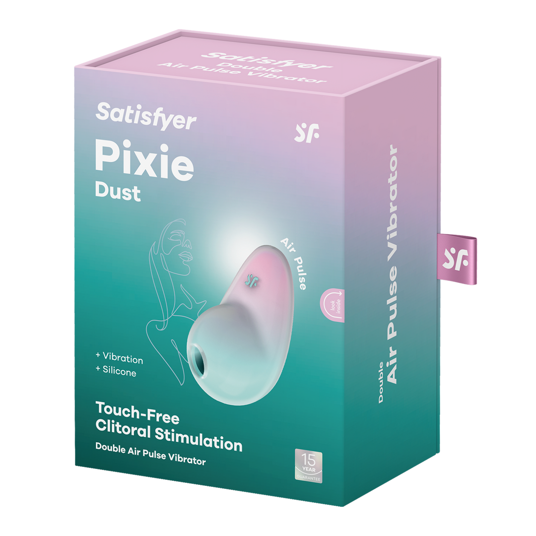Pixie Dust - Clitorale Stimulator - Mint/Roze Multicolor - 3