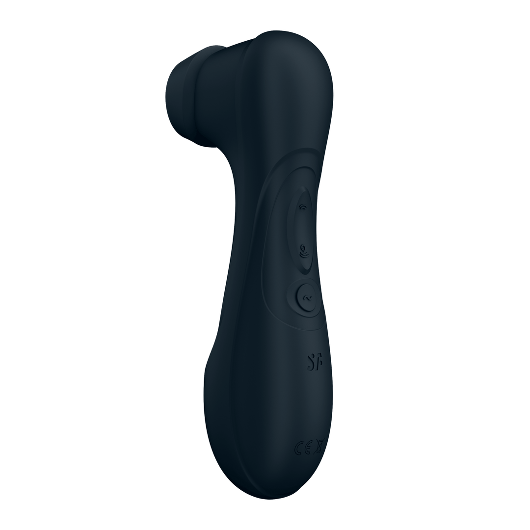 Pro 2 Generatie 3 - Double Air Pulse Vibrator - Liquid Air - Zwart Schwarz - 0