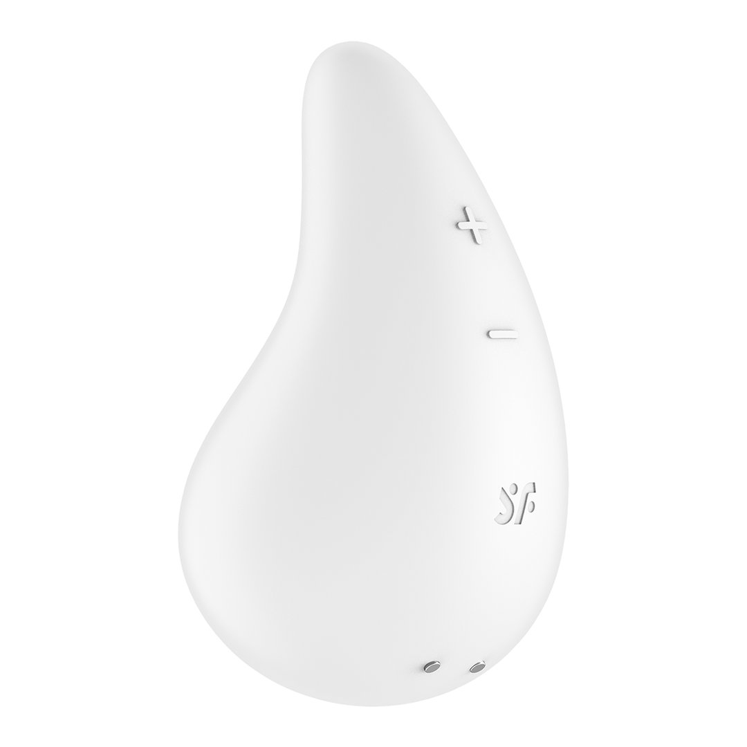 Dew Drop - Lay-on Vibrator - Wit Weiß - 4