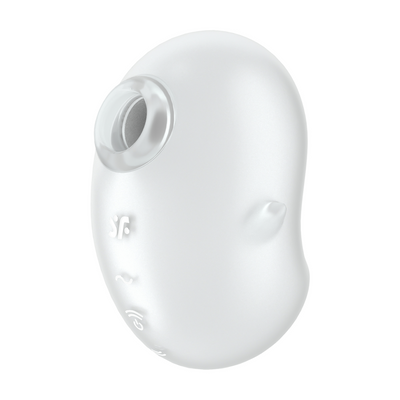 Cutie Ghost - Air Pulse Vibrator - Wit Weiß - 4