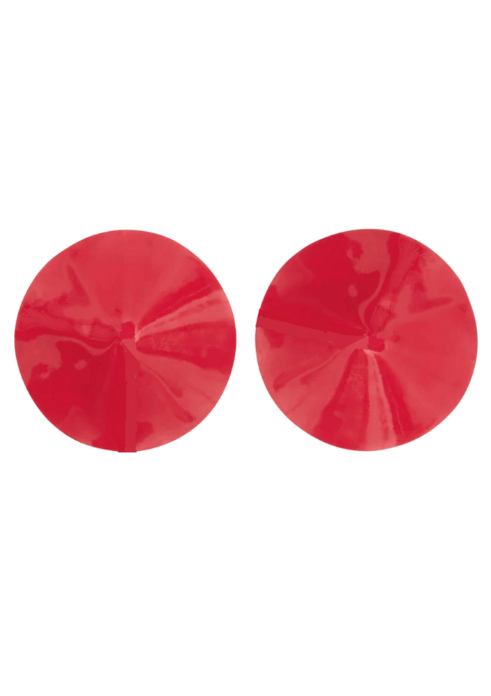 Kinky Diva Nipple Covers Gloss RED O/S - 0