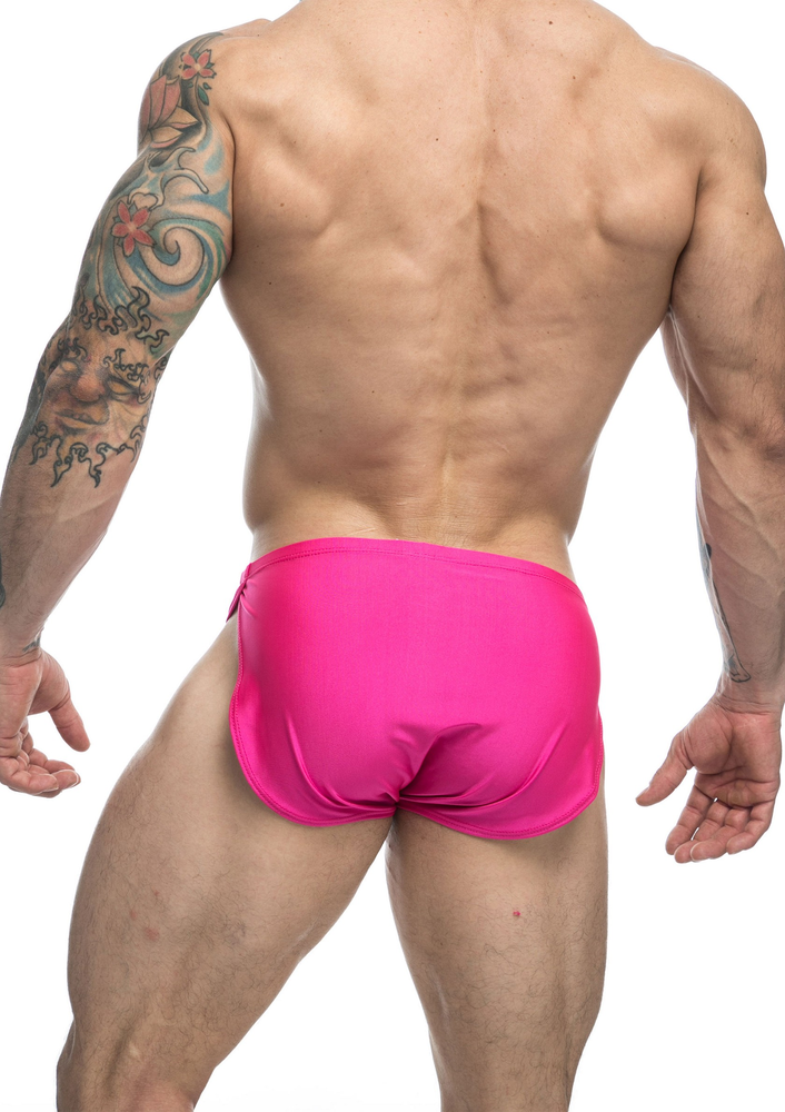 Justin+Simon Running Short PINK S/M - 1
